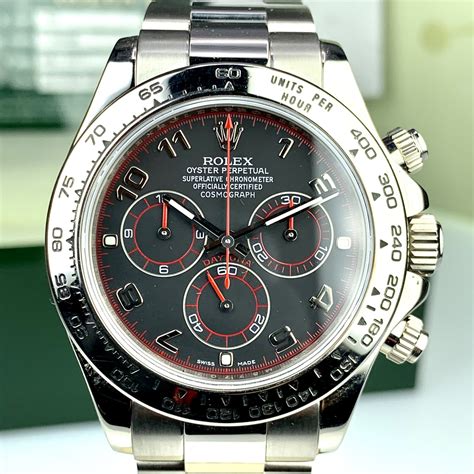 rolex daytona white gold grey dial|rolex daytona white gold price.